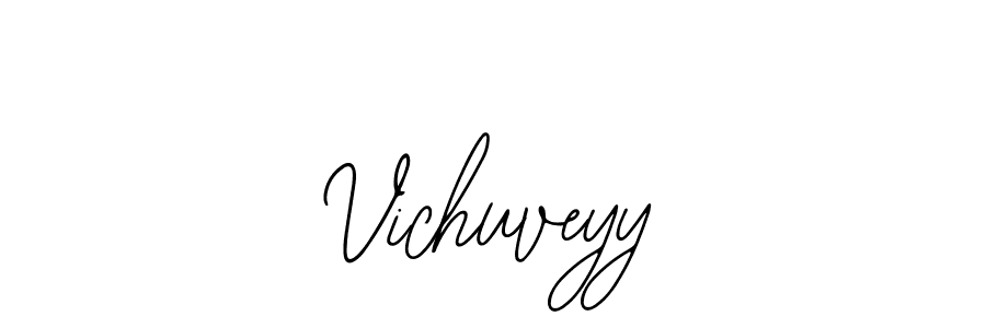 How to make Vichuveyy name signature. Use Bearetta-2O07w style for creating short signs online. This is the latest handwritten sign. Vichuveyy signature style 12 images and pictures png