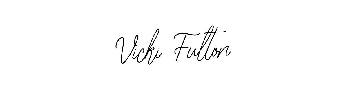 Also we have Vicki Fulton name is the best signature style. Create professional handwritten signature collection using Bearetta-2O07w autograph style. Vicki Fulton signature style 12 images and pictures png