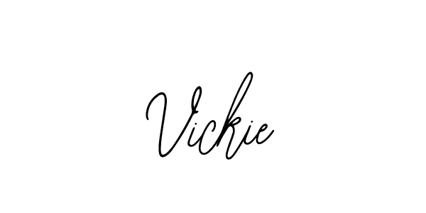 if you are searching for the best signature style for your name Vickie. so please give up your signature search. here we have designed multiple signature styles  using Bearetta-2O07w. Vickie signature style 12 images and pictures png