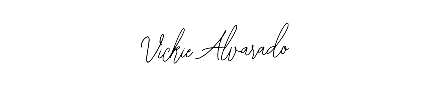 Design your own signature with our free online signature maker. With this signature software, you can create a handwritten (Bearetta-2O07w) signature for name Vickie Alvarado. Vickie Alvarado signature style 12 images and pictures png