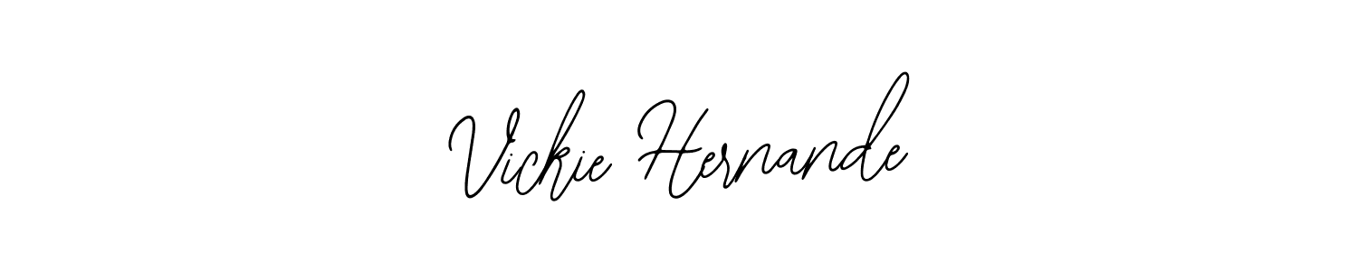 Best and Professional Signature Style for Vickie Hernande. Bearetta-2O07w Best Signature Style Collection. Vickie Hernande signature style 12 images and pictures png