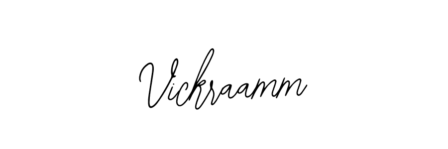 Similarly Bearetta-2O07w is the best handwritten signature design. Signature creator online .You can use it as an online autograph creator for name Vickraamm. Vickraamm signature style 12 images and pictures png