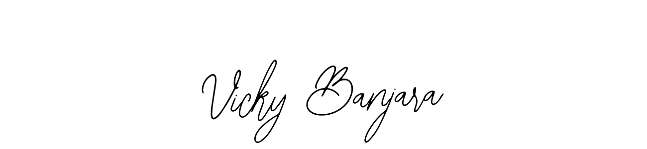 Make a short Vicky Banjara signature style. Manage your documents anywhere anytime using Bearetta-2O07w. Create and add eSignatures, submit forms, share and send files easily. Vicky Banjara signature style 12 images and pictures png