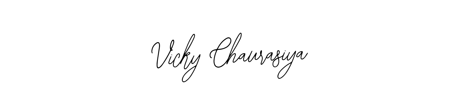 Also You can easily find your signature by using the search form. We will create Vicky Chaurasiya name handwritten signature images for you free of cost using Bearetta-2O07w sign style. Vicky Chaurasiya signature style 12 images and pictures png