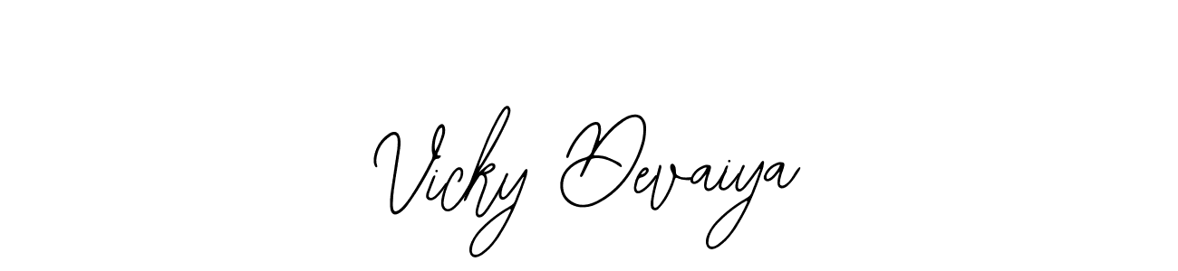 Design your own signature with our free online signature maker. With this signature software, you can create a handwritten (Bearetta-2O07w) signature for name Vicky Devaiya. Vicky Devaiya signature style 12 images and pictures png
