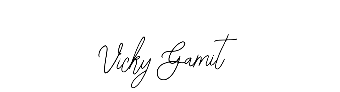 Here are the top 10 professional signature styles for the name Vicky Gamit. These are the best autograph styles you can use for your name. Vicky Gamit signature style 12 images and pictures png