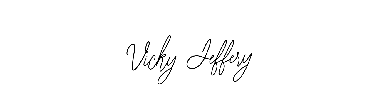 Once you've used our free online signature maker to create your best signature Bearetta-2O07w style, it's time to enjoy all of the benefits that Vicky Jeffery name signing documents. Vicky Jeffery signature style 12 images and pictures png