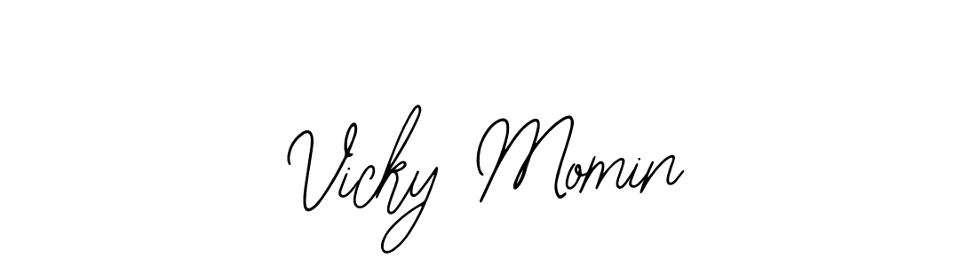 How to Draw Vicky Momin signature style? Bearetta-2O07w is a latest design signature styles for name Vicky Momin. Vicky Momin signature style 12 images and pictures png