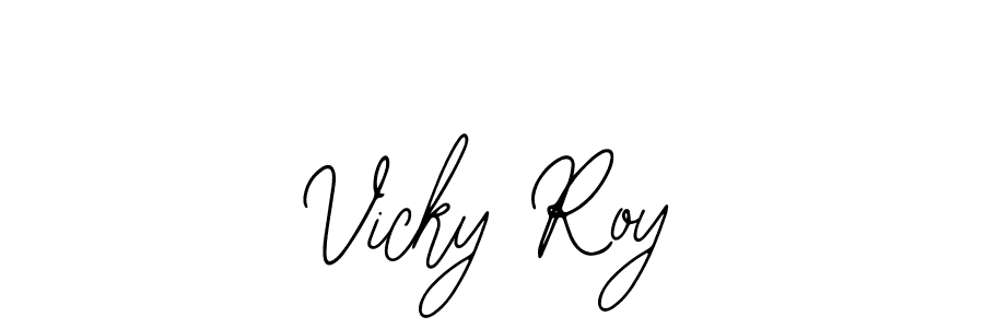 It looks lik you need a new signature style for name Vicky Roy. Design unique handwritten (Bearetta-2O07w) signature with our free signature maker in just a few clicks. Vicky Roy signature style 12 images and pictures png