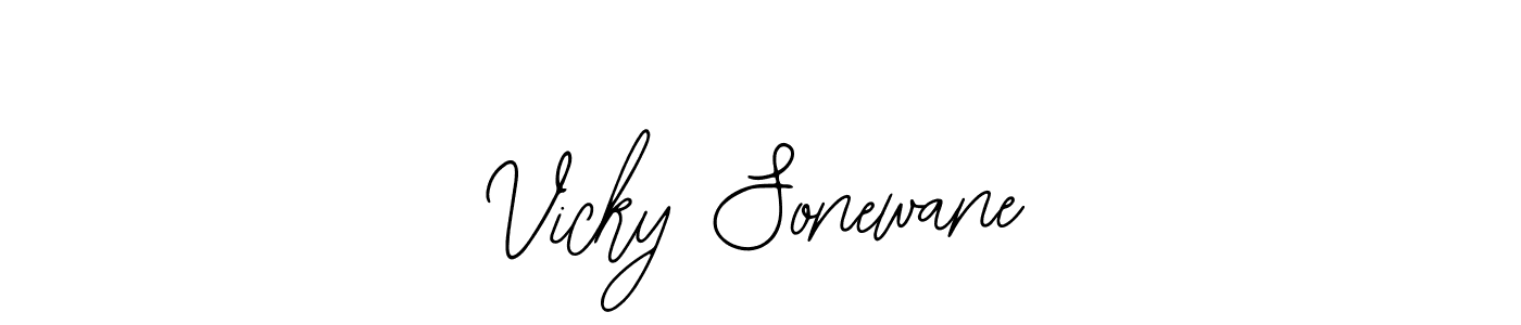 It looks lik you need a new signature style for name Vicky Sonewane. Design unique handwritten (Bearetta-2O07w) signature with our free signature maker in just a few clicks. Vicky Sonewane signature style 12 images and pictures png