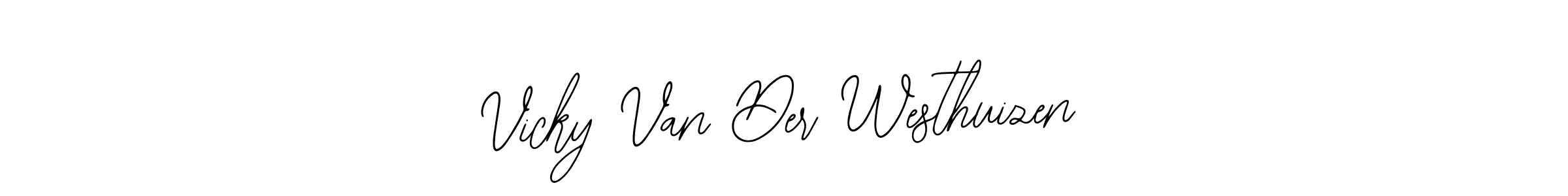 Make a beautiful signature design for name Vicky Van Der Westhuizen. With this signature (Bearetta-2O07w) style, you can create a handwritten signature for free. Vicky Van Der Westhuizen signature style 12 images and pictures png