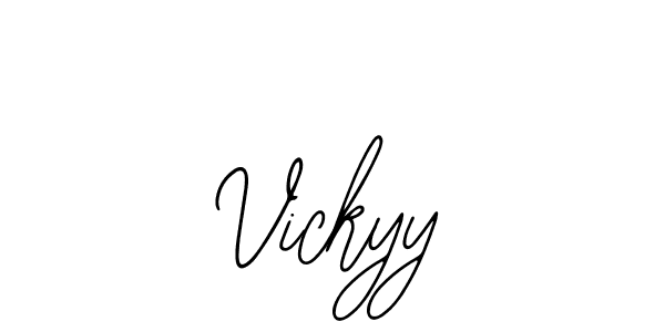 It looks lik you need a new signature style for name Vickyy. Design unique handwritten (Bearetta-2O07w) signature with our free signature maker in just a few clicks. Vickyy signature style 12 images and pictures png