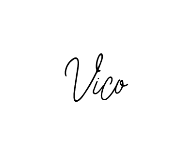 How to make Vico signature? Bearetta-2O07w is a professional autograph style. Create handwritten signature for Vico name. Vico signature style 12 images and pictures png