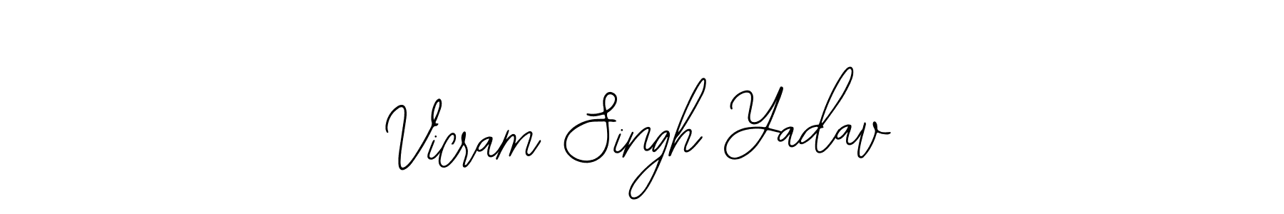 Design your own signature with our free online signature maker. With this signature software, you can create a handwritten (Bearetta-2O07w) signature for name Vicram Singh Yadav. Vicram Singh Yadav signature style 12 images and pictures png