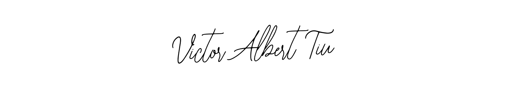 Similarly Bearetta-2O07w is the best handwritten signature design. Signature creator online .You can use it as an online autograph creator for name Victor Albert Tiu. Victor Albert Tiu signature style 12 images and pictures png