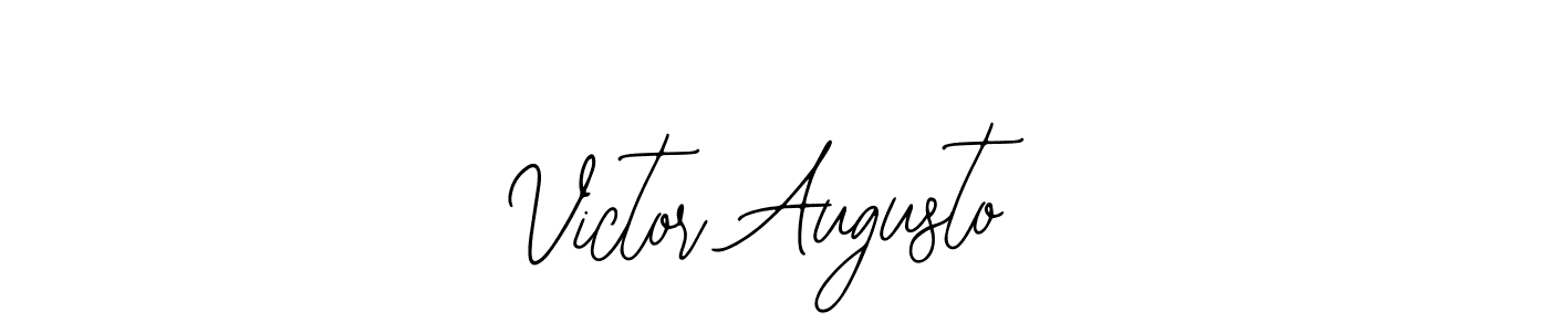 Victor Augusto stylish signature style. Best Handwritten Sign (Bearetta-2O07w) for my name. Handwritten Signature Collection Ideas for my name Victor Augusto. Victor Augusto signature style 12 images and pictures png