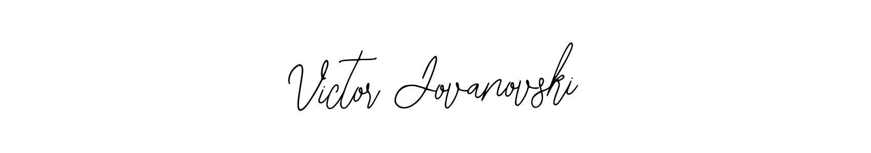 How to make Victor Jovanovski name signature. Use Bearetta-2O07w style for creating short signs online. This is the latest handwritten sign. Victor Jovanovski signature style 12 images and pictures png