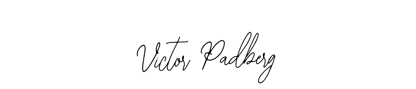 Use a signature maker to create a handwritten signature online. With this signature software, you can design (Bearetta-2O07w) your own signature for name Victor Padberg. Victor Padberg signature style 12 images and pictures png