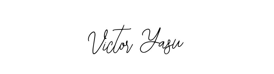 The best way (Bearetta-2O07w) to make a short signature is to pick only two or three words in your name. The name Victor Yasu include a total of six letters. For converting this name. Victor Yasu signature style 12 images and pictures png