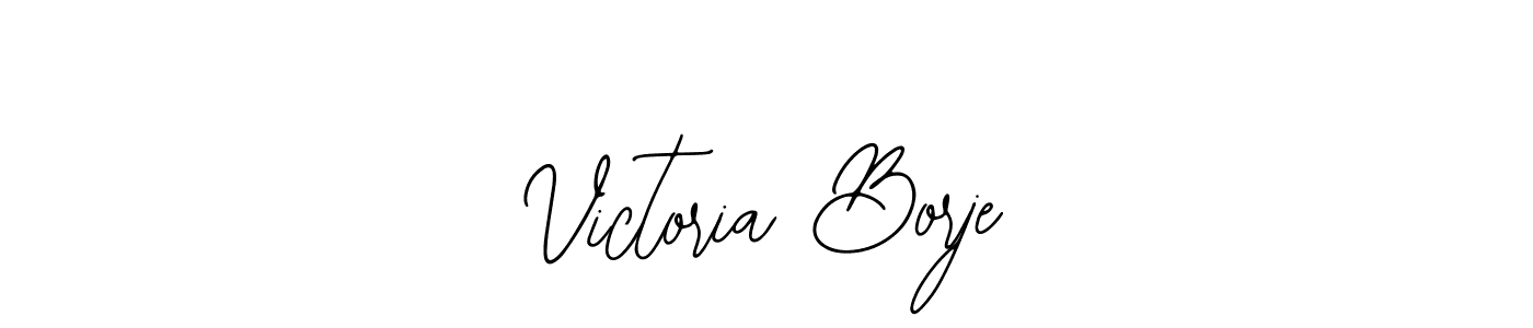 How to make Victoria Borje signature? Bearetta-2O07w is a professional autograph style. Create handwritten signature for Victoria Borje name. Victoria Borje signature style 12 images and pictures png