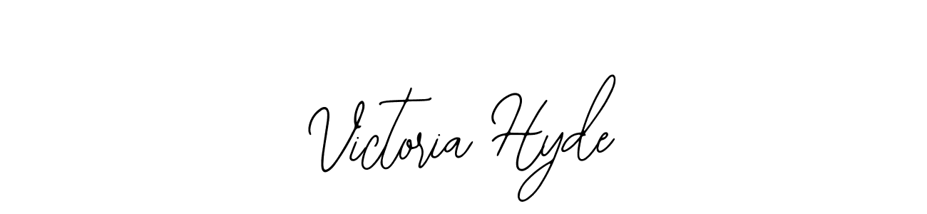 The best way (Bearetta-2O07w) to make a short signature is to pick only two or three words in your name. The name Victoria Hyde include a total of six letters. For converting this name. Victoria Hyde signature style 12 images and pictures png