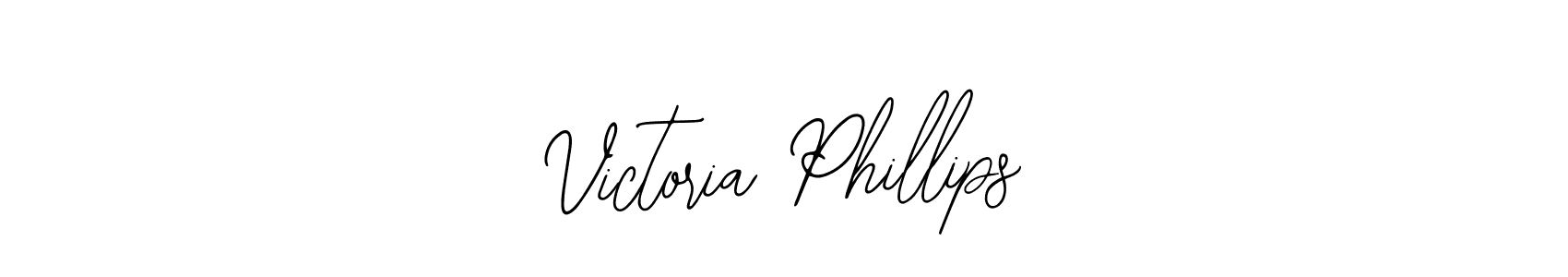 How to make Victoria Phillips name signature. Use Bearetta-2O07w style for creating short signs online. This is the latest handwritten sign. Victoria Phillips signature style 12 images and pictures png
