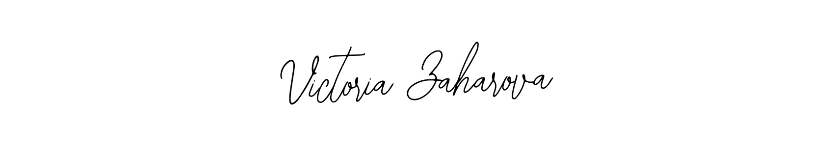You should practise on your own different ways (Bearetta-2O07w) to write your name (Victoria Zaharova) in signature. don't let someone else do it for you. Victoria Zaharova signature style 12 images and pictures png