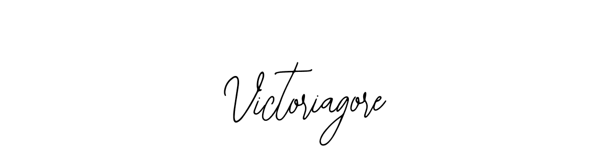 Bearetta-2O07w is a professional signature style that is perfect for those who want to add a touch of class to their signature. It is also a great choice for those who want to make their signature more unique. Get Victoriagore name to fancy signature for free. Victoriagore signature style 12 images and pictures png