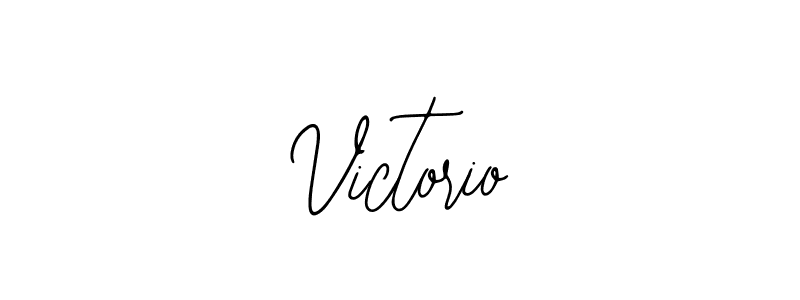 You should practise on your own different ways (Bearetta-2O07w) to write your name (Victorio) in signature. don't let someone else do it for you. Victorio signature style 12 images and pictures png