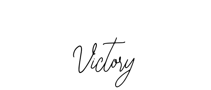 Use a signature maker to create a handwritten signature online. With this signature software, you can design (Bearetta-2O07w) your own signature for name Victory. Victory signature style 12 images and pictures png