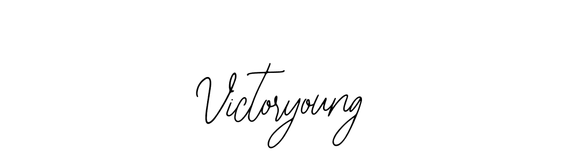 Victoryoung stylish signature style. Best Handwritten Sign (Bearetta-2O07w) for my name. Handwritten Signature Collection Ideas for my name Victoryoung. Victoryoung signature style 12 images and pictures png