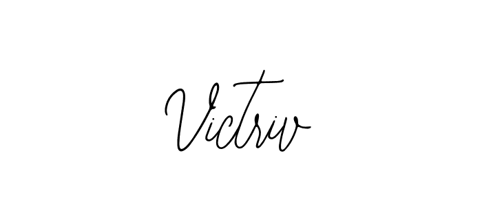 Similarly Bearetta-2O07w is the best handwritten signature design. Signature creator online .You can use it as an online autograph creator for name Victriv. Victriv signature style 12 images and pictures png