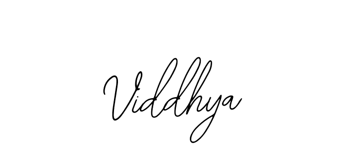 How to make Viddhya signature? Bearetta-2O07w is a professional autograph style. Create handwritten signature for Viddhya name. Viddhya signature style 12 images and pictures png