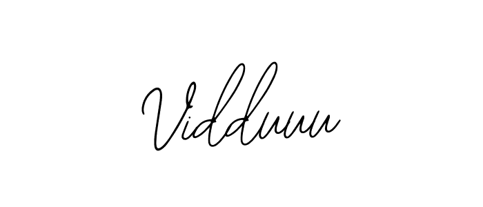 How to Draw Vidduuu signature style? Bearetta-2O07w is a latest design signature styles for name Vidduuu. Vidduuu signature style 12 images and pictures png