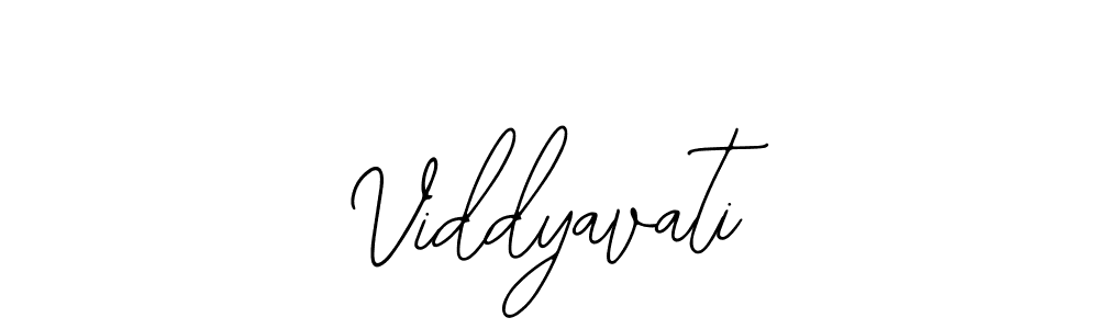 Design your own signature with our free online signature maker. With this signature software, you can create a handwritten (Bearetta-2O07w) signature for name Viddyavati. Viddyavati signature style 12 images and pictures png