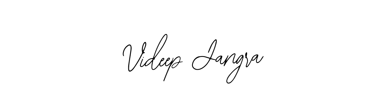 if you are searching for the best signature style for your name Videep Jangra. so please give up your signature search. here we have designed multiple signature styles  using Bearetta-2O07w. Videep Jangra signature style 12 images and pictures png