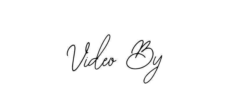 Make a beautiful signature design for name Video By. With this signature (Bearetta-2O07w) style, you can create a handwritten signature for free. Video By signature style 12 images and pictures png