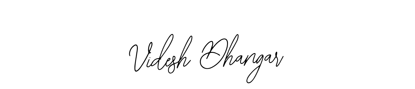 How to Draw Videsh Dhangar signature style? Bearetta-2O07w is a latest design signature styles for name Videsh Dhangar. Videsh Dhangar signature style 12 images and pictures png