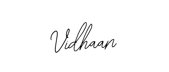 Use a signature maker to create a handwritten signature online. With this signature software, you can design (Bearetta-2O07w) your own signature for name Vidhaan. Vidhaan signature style 12 images and pictures png