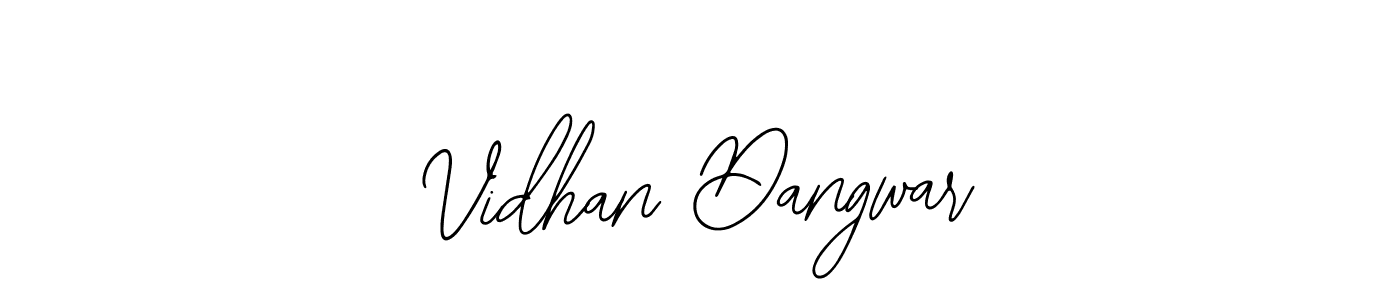 You can use this online signature creator to create a handwritten signature for the name Vidhan Dangwar. This is the best online autograph maker. Vidhan Dangwar signature style 12 images and pictures png