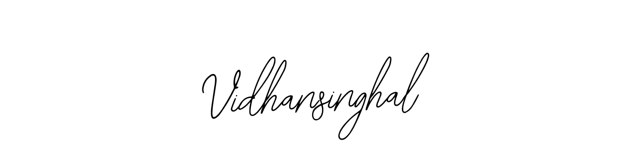 Also You can easily find your signature by using the search form. We will create Vidhansinghal name handwritten signature images for you free of cost using Bearetta-2O07w sign style. Vidhansinghal signature style 12 images and pictures png