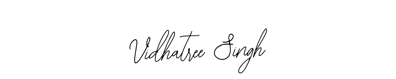 Make a beautiful signature design for name Vidhatree Singh. Use this online signature maker to create a handwritten signature for free. Vidhatree Singh signature style 12 images and pictures png