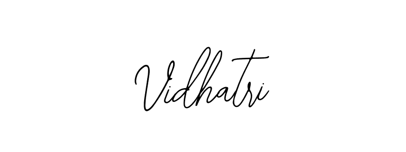 How to make Vidhatri signature? Bearetta-2O07w is a professional autograph style. Create handwritten signature for Vidhatri name. Vidhatri signature style 12 images and pictures png