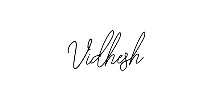 Vidhesh stylish signature style. Best Handwritten Sign (Bearetta-2O07w) for my name. Handwritten Signature Collection Ideas for my name Vidhesh. Vidhesh signature style 12 images and pictures png