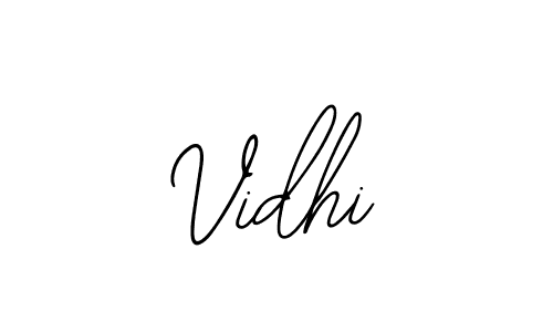 Use a signature maker to create a handwritten signature online. With this signature software, you can design (Bearetta-2O07w) your own signature for name Vidhi. Vidhi signature style 12 images and pictures png