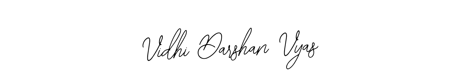 Make a beautiful signature design for name Vidhi Darshan Vyas. Use this online signature maker to create a handwritten signature for free. Vidhi Darshan Vyas signature style 12 images and pictures png
