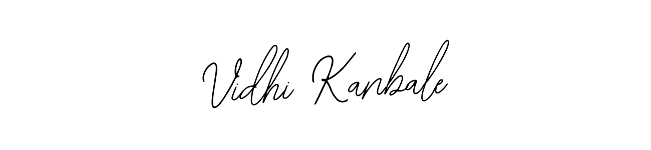 Also You can easily find your signature by using the search form. We will create Vidhi Kanbale name handwritten signature images for you free of cost using Bearetta-2O07w sign style. Vidhi Kanbale signature style 12 images and pictures png