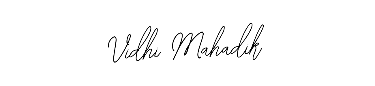 Make a beautiful signature design for name Vidhi Mahadik. With this signature (Bearetta-2O07w) style, you can create a handwritten signature for free. Vidhi Mahadik signature style 12 images and pictures png