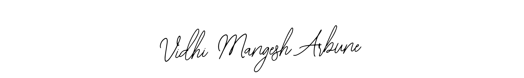 Best and Professional Signature Style for Vidhi Mangesh Arbune. Bearetta-2O07w Best Signature Style Collection. Vidhi Mangesh Arbune signature style 12 images and pictures png