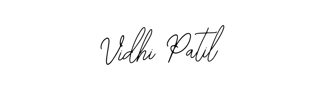 Make a beautiful signature design for name Vidhi Patil. Use this online signature maker to create a handwritten signature for free. Vidhi Patil signature style 12 images and pictures png